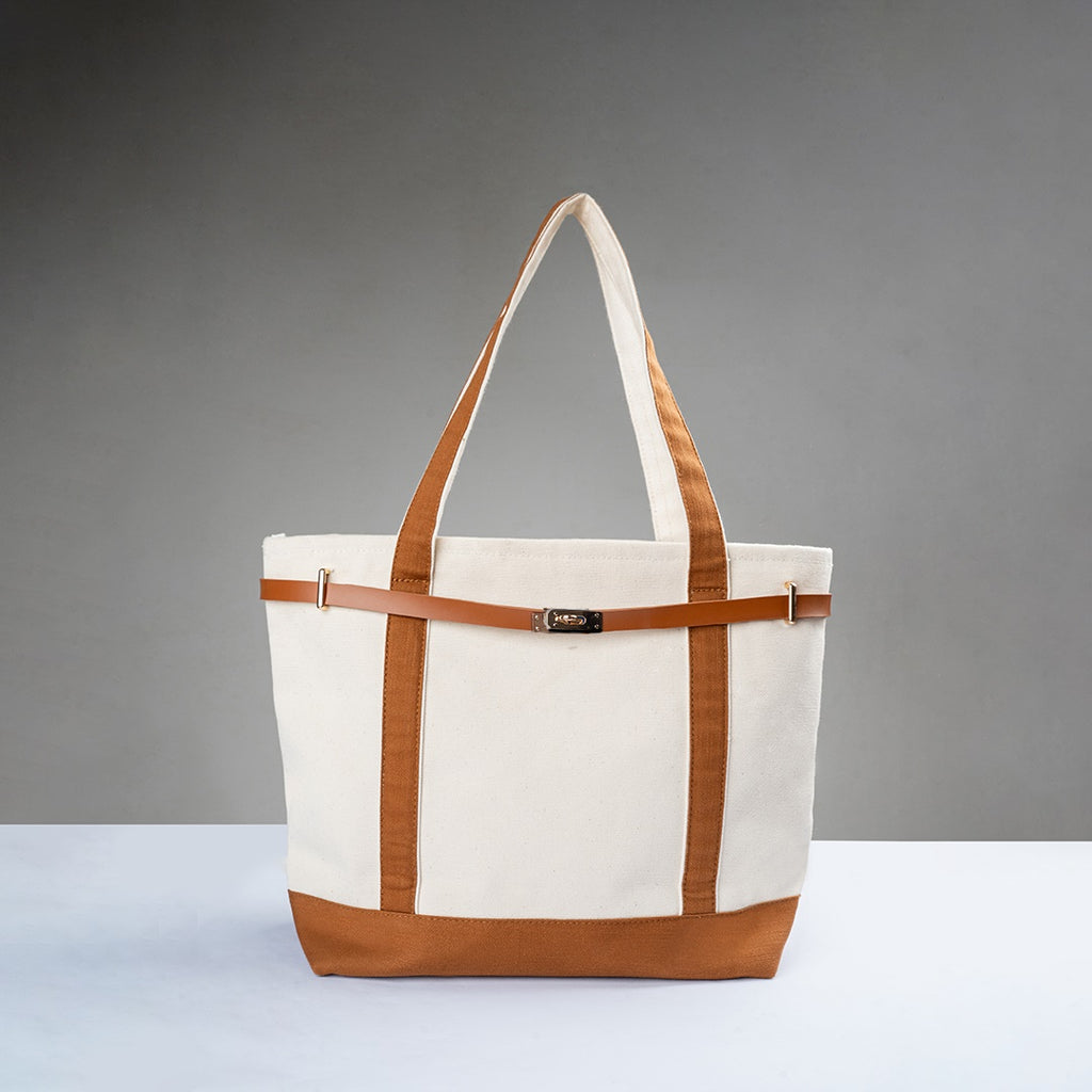 Lux Boat Tote – Sienna