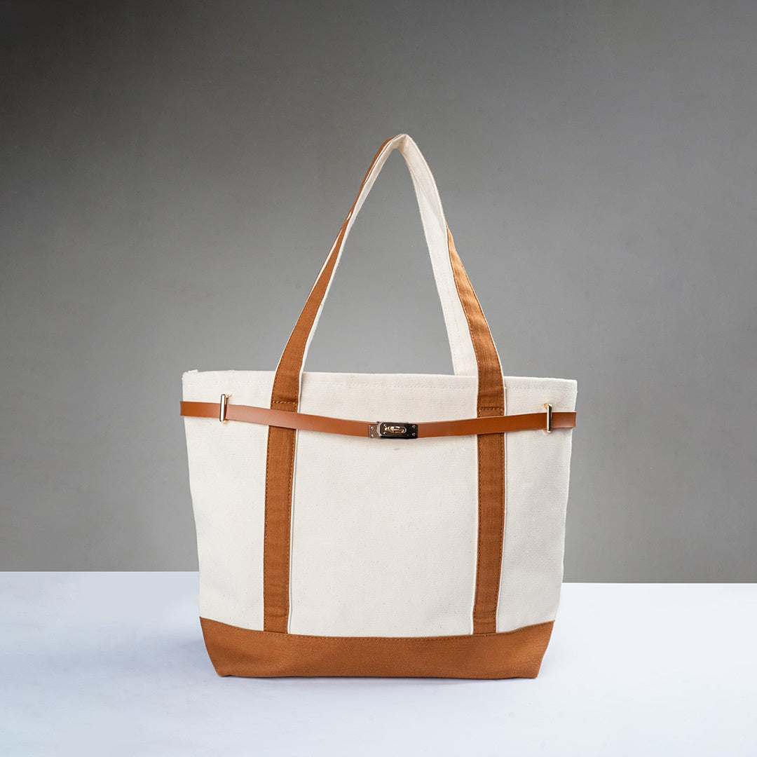Lux Boat Tote – Sienna