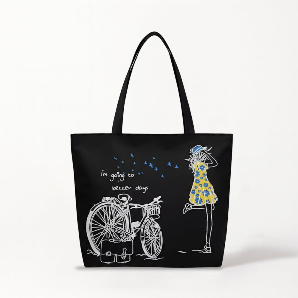 The Better Days Illustrated Tote