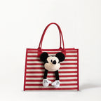 The Cozy- Mickey Plush Tote – Red
