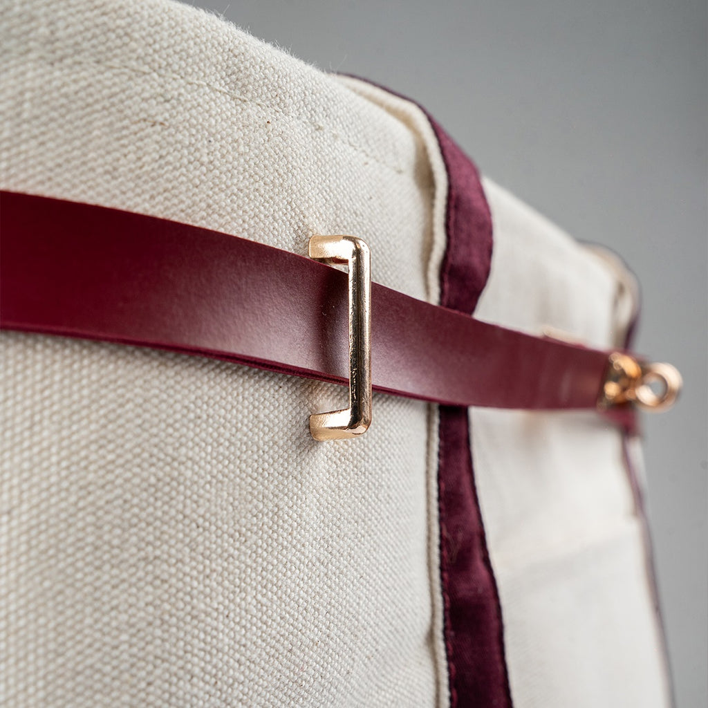Lux Boat Tote – Merlot