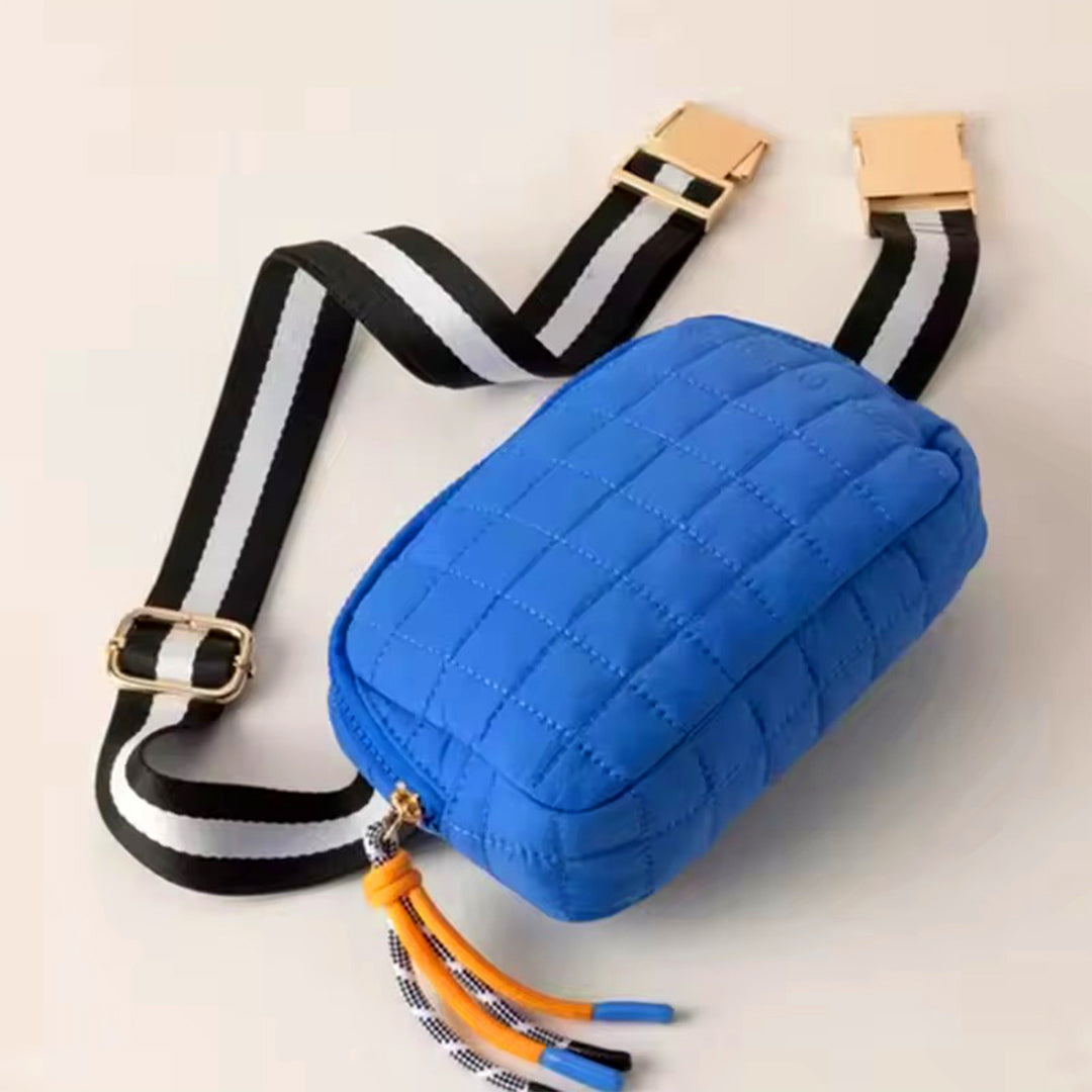 The City Sprint Puffer Belt Bag - Royal Blue