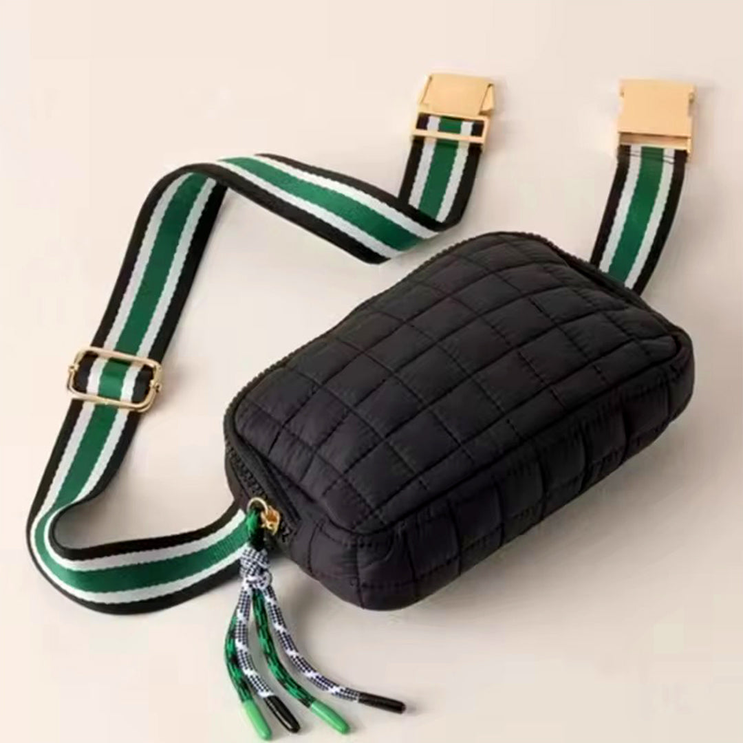 The City Sprint Puffer Belt Bag - Classic Black