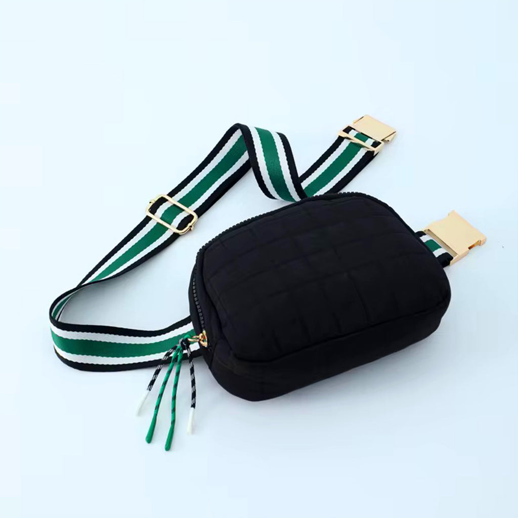 The City Sprint Puffer Belt Bag - Classic Black