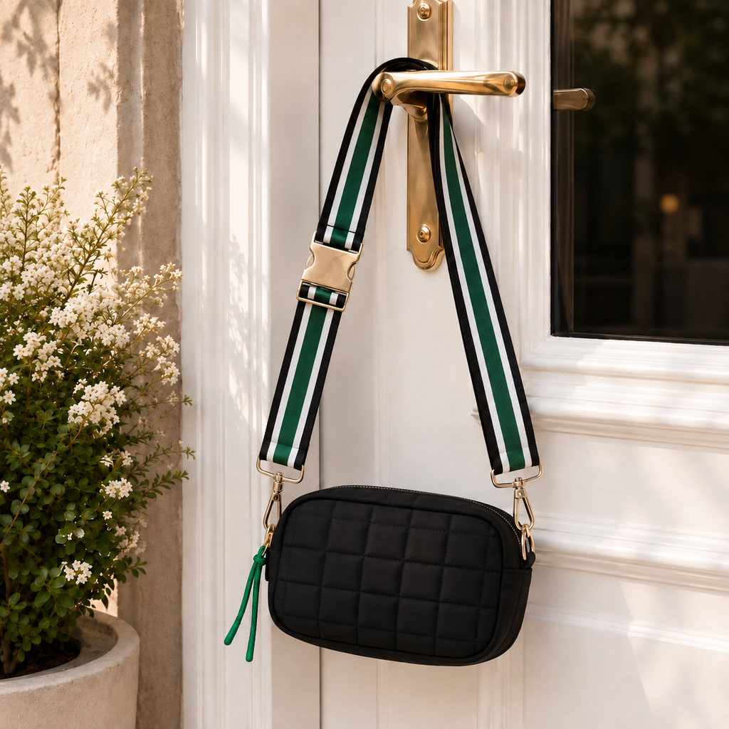 The City Sprint Puffer Belt Bag - Classic Black