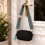 The City Sprint Puffer Belt Bag - Classic Black