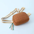 The City Sprint Puffer Belt Bag - Neutral Beige