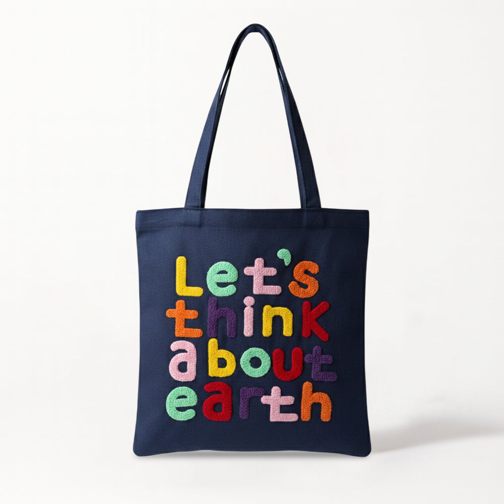 The Kind-Earth Chromatic Tote – Deep Ocean Blue