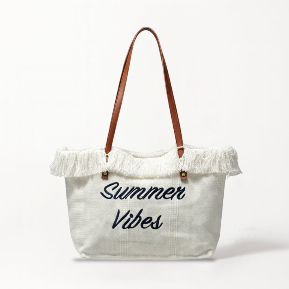 The Golden Hour Summer Vibes Tote – Ivory Coast
