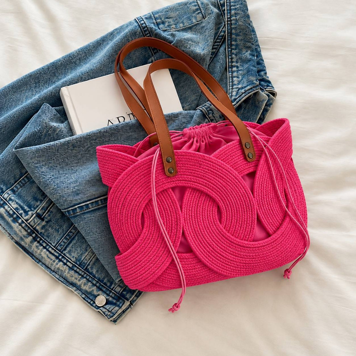 The Interlock Rope Tote - Hot Pink (Limited Edition)