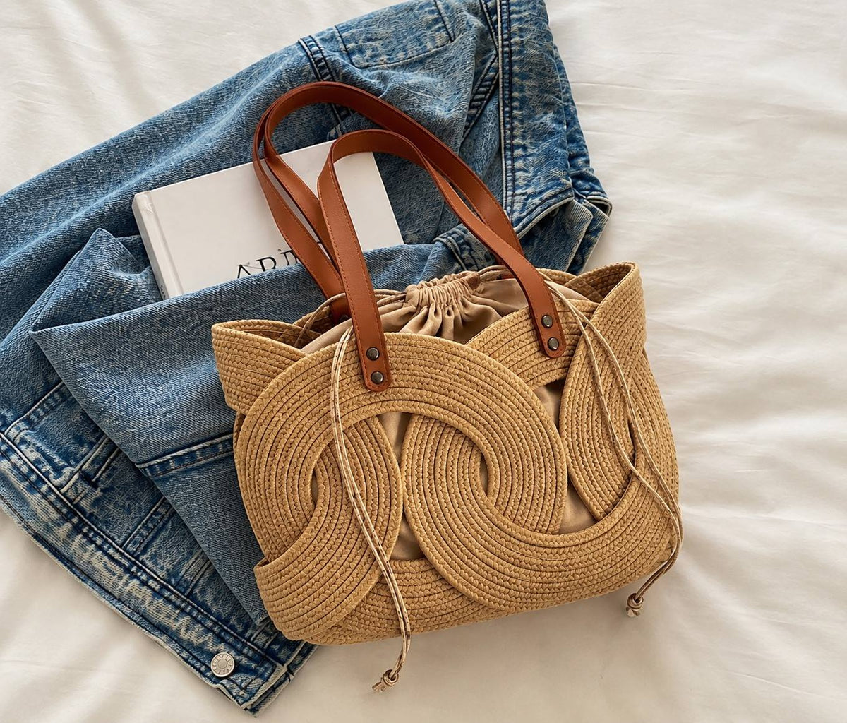 The Interlock Rope Tote - Natural Sand (Limited Edition)