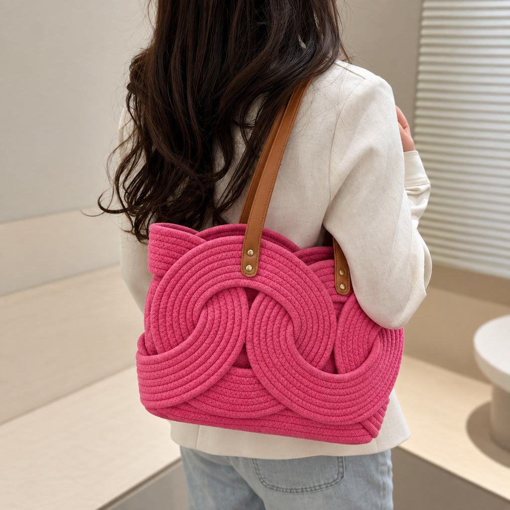 The Interlock Rope Tote - Hot Pink (Limited Edition)