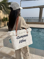The Golden Hour Summer Vibes Tote – Ivory Coast