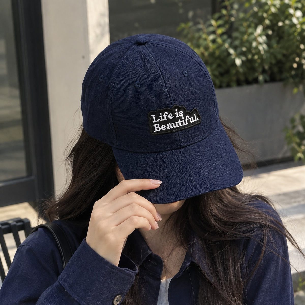 Life is Beautiful Navy Cap