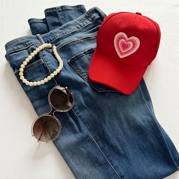 Red Heart Cap