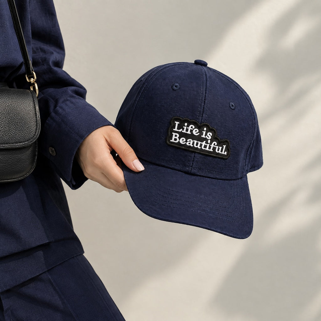 Life is Beautiful Navy Cap