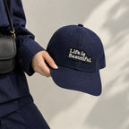 Life is Beautiful Navy Cap