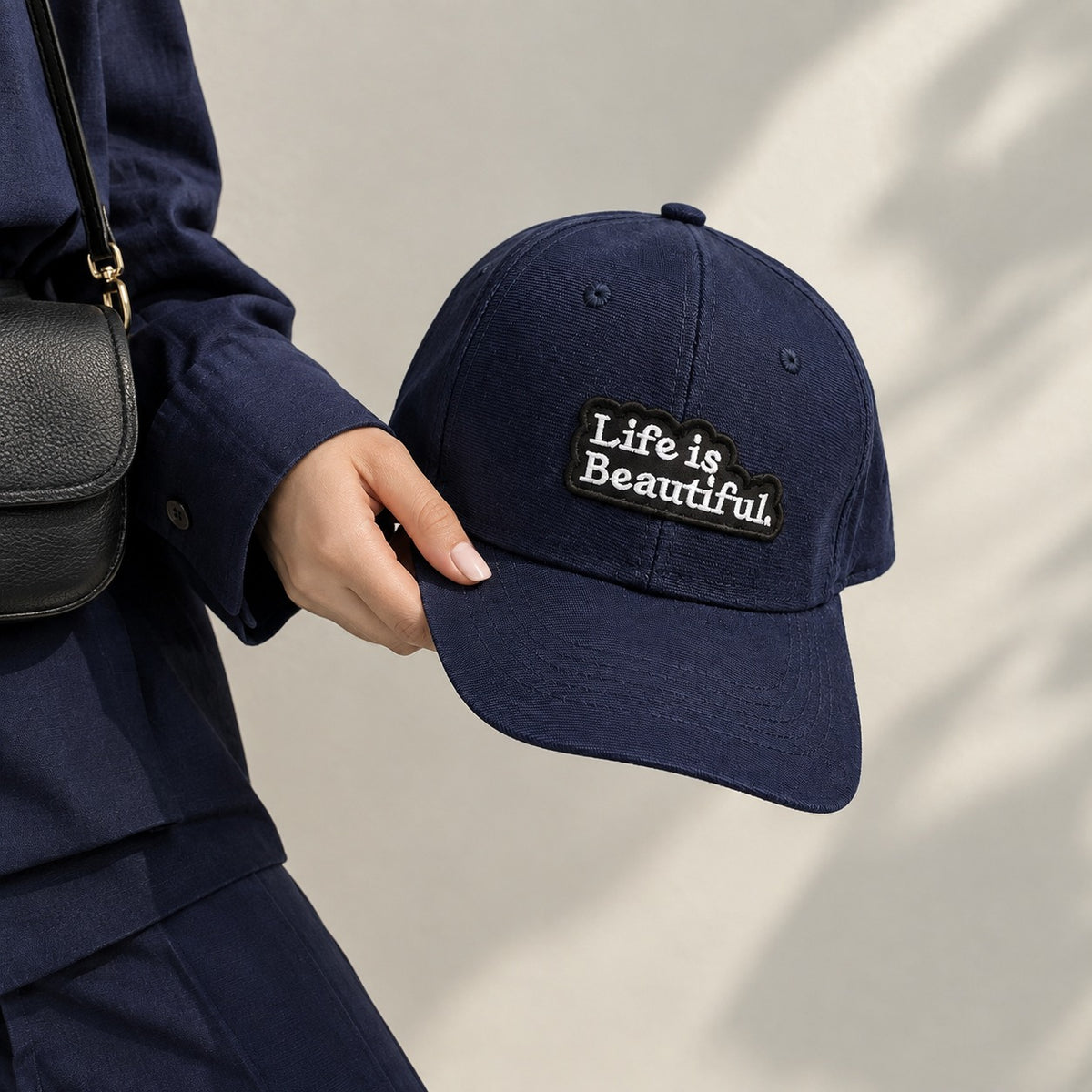 Life is Beautiful Navy Cap