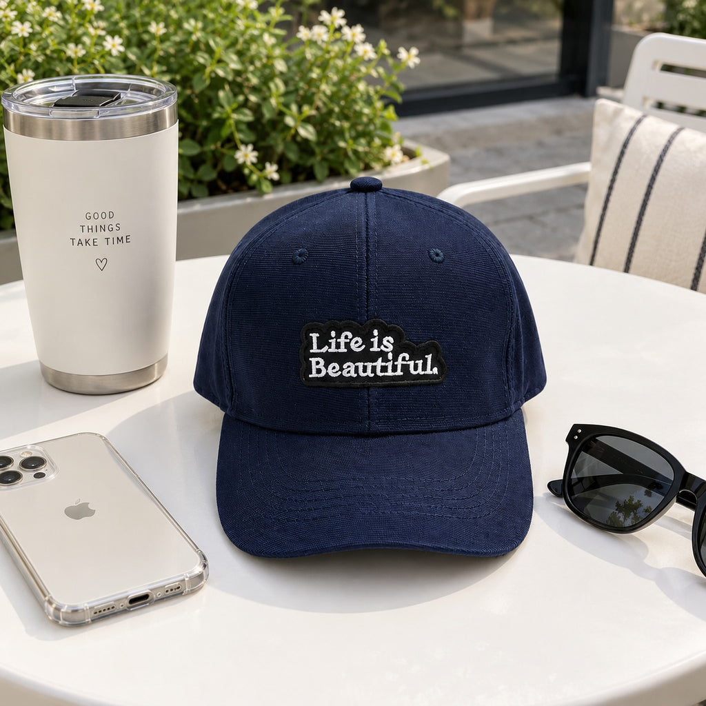 Life is Beautiful Navy Cap